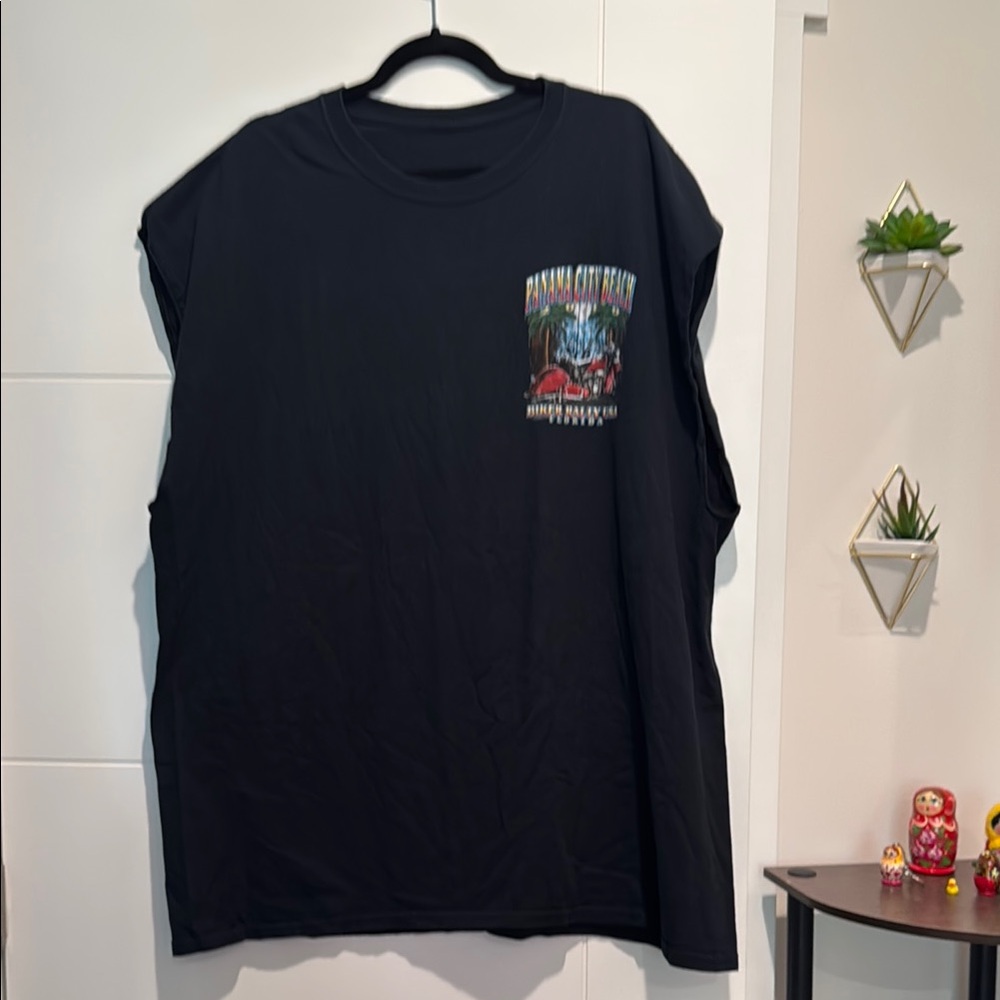 Vintage Harley Davidson cutoff t shirt (size XL)